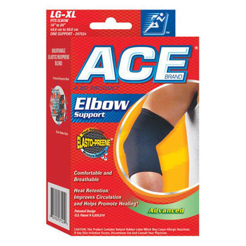 Ace Elasto-Preene Elbow Support Brace, # 207523, Large/X-Tra Large - 1 Ea